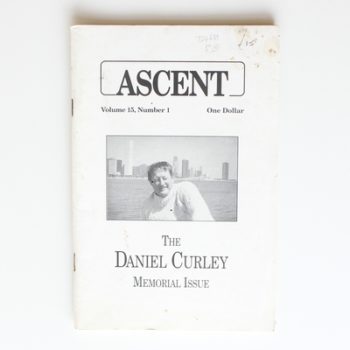 ascent Volume 15, number 1: The daniel Curley Memorial Issue