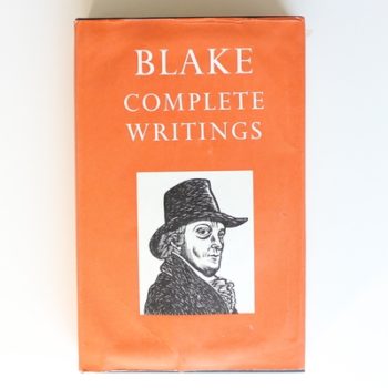 Blake: Complete Writings with variant readings