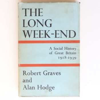 The Long Weekend: a Social History of Great Britain 1918-139