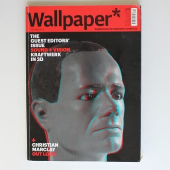 Wallpaper Magazine October 2011: the Guest Editors Issue - Sound and Vision - Kraftwerk in 3D