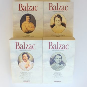 Balzac: La Comedie Humaine 4 Volumes