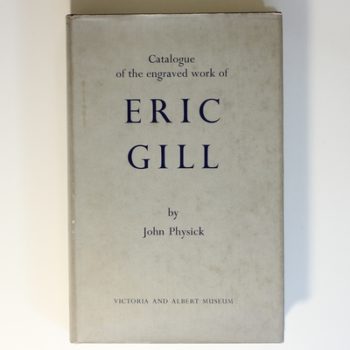 Catalogue of the Engraved Work of Eric Gill