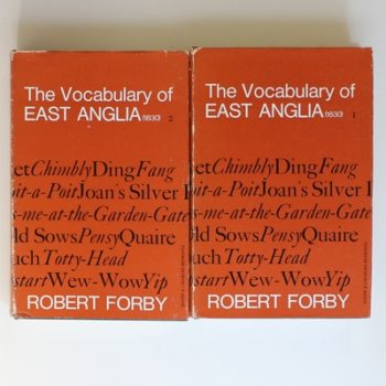 Vocabulary of East Anglia Volumes 1 and 2