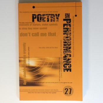 Poetry in Performance 27 : Annual Spring Poetry Festival