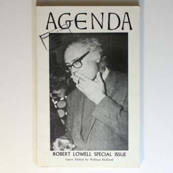 Agenda Vol 18: Robert Lowell Specil issue