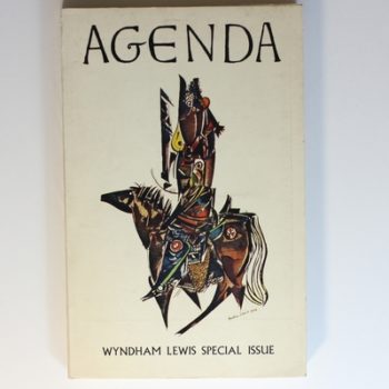 Agenda: Wyndham Lewis Special Issue