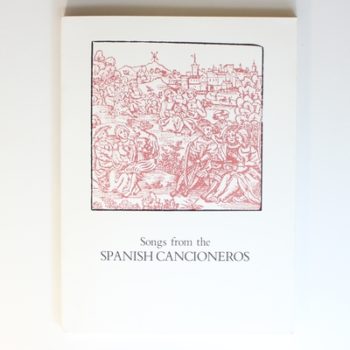 Songs from the Spanish Cancioneros (Boethius Editions)